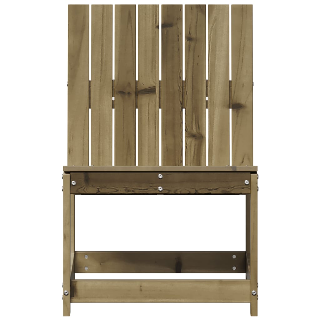 vidaXL Καρέκλα Κήπου 50,5x55x77 εκ. από Εμποτισμένο Ξύλο Πεύκου