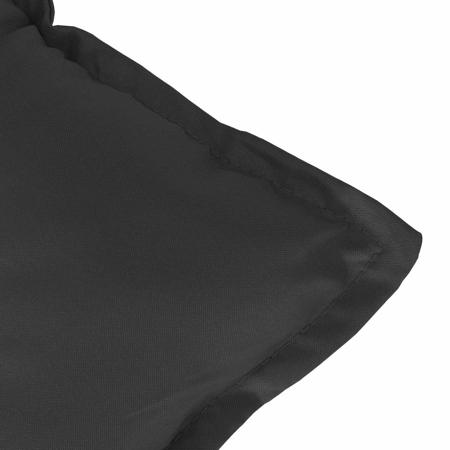 vidaXL Σετ Μαξιλαριών για Χαμηλή Πολυθρόνα 6 pcs Μελανζέ Μαύρο