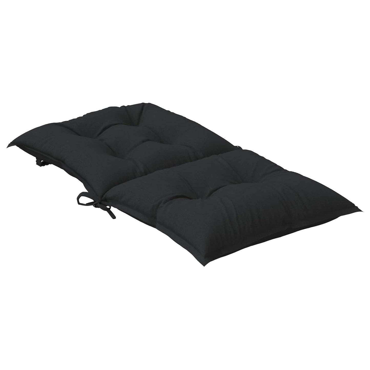vidaXL Σετ Μαξιλαριών για Χαμηλή Πολυθρόνα 6 pcs Μελανζέ Μαύρο