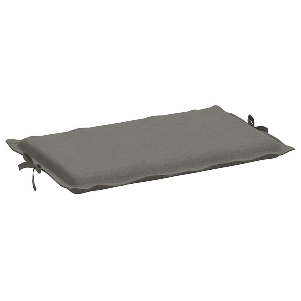 vidaXL Μαξιλάρι Ξαπλώστρας Σκούρο Γκρι 186x58x4 εκ. Ύφασμα