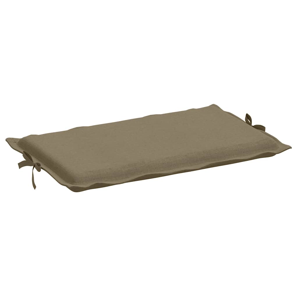 vidaXL Μαξιλάρι Ξαπλώστρας Taupe 186x58x4 εκ. Ύφασμα