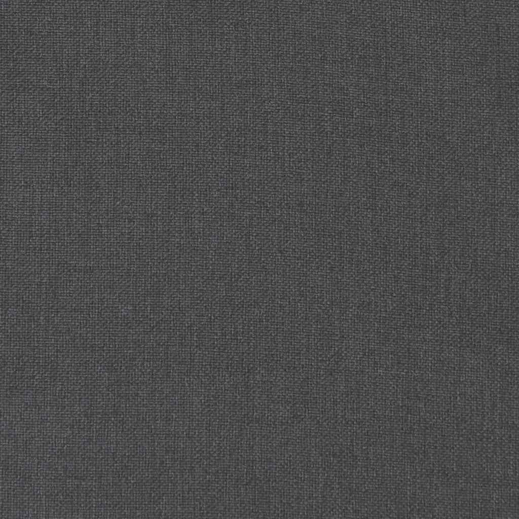 vidaXL Μαξιλάρι Σεζλόνγκ Ανθρακί (75+105) x 50 x 4 εκ. Υφασμάτινη