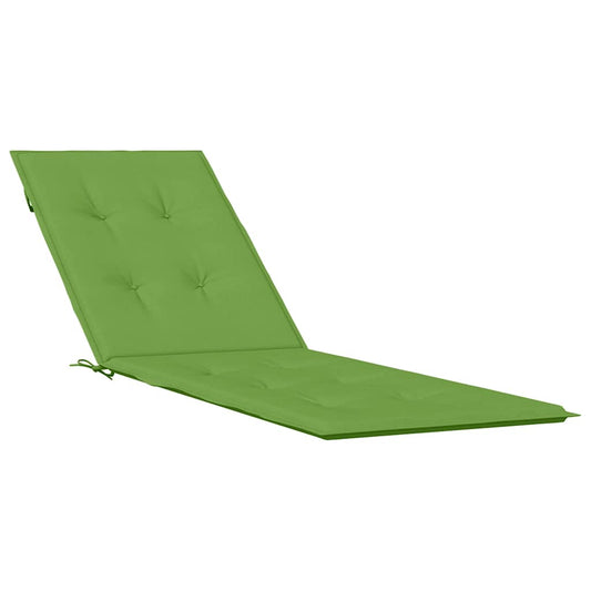 vidaXL Μαξιλάρι Σεζλόνγκ Πράσινο (75+105) x 50 x 4 εκ. Υφασμάτινη