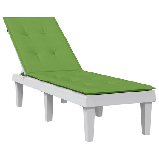 vidaXL Μαξιλάρι Σεζλόνγκ Πράσινο (75+105) x 50 x 4 εκ. Υφασμάτινη