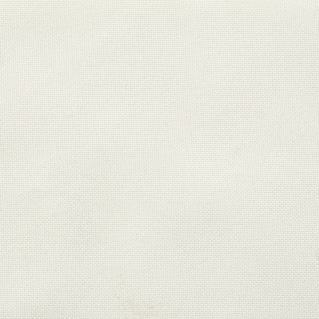 vidaXL Μαξιλάρι Πάγκου Κήπου Κρεμ 150x50x7 εκ. Ύφασμα