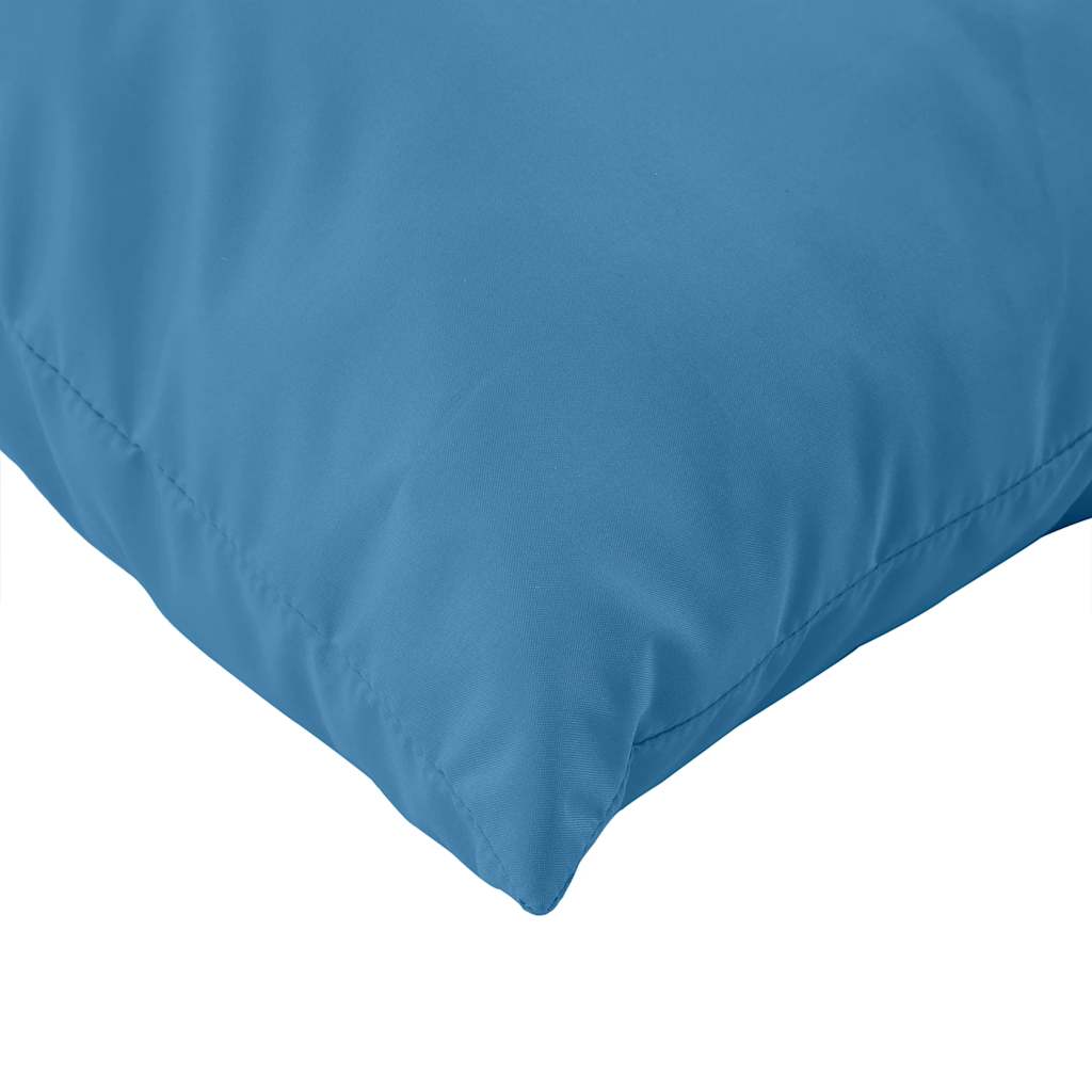 vidaXL Μαξιλάρια από Παλέτες 2 τεμ. από Ύφασμα Melange Blue