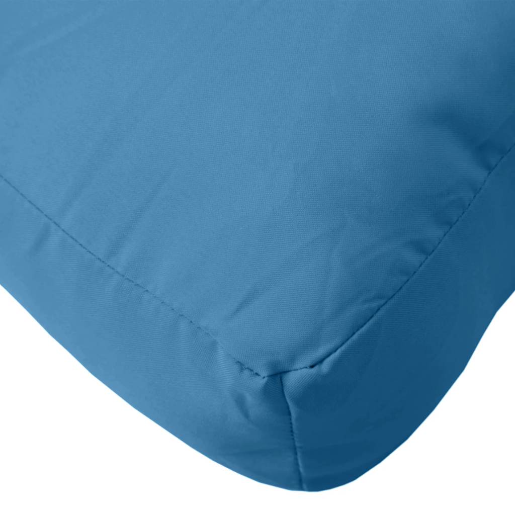 vidaXL Μαξιλάρια από Παλέτες 2 τεμ. από Ύφασμα Melange Blue