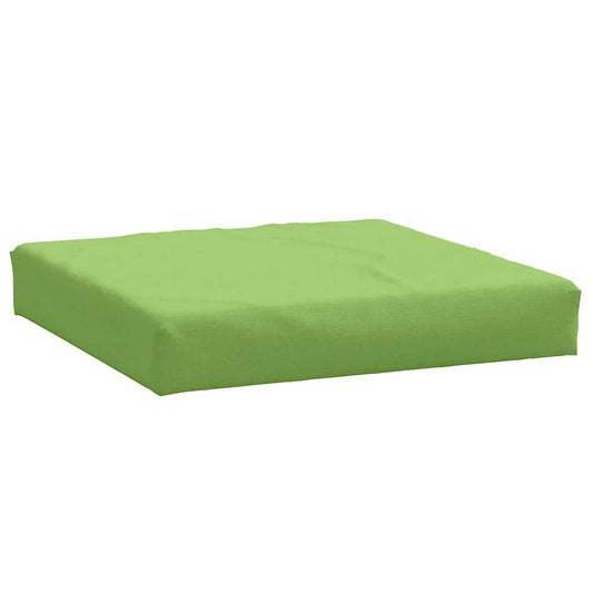 vidaXL Μαξιλάρι Παλέτας Πράσινο 60x60x9,5 εκ. Ύφασμα