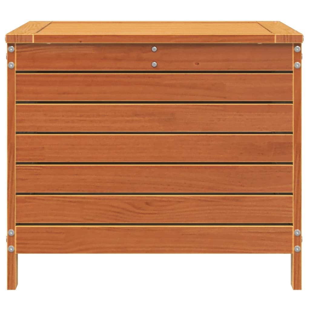 vidaXL Υποπόδιο Κήπου Καφέ Κεριού 62x63,5x53,5 εκ. Μασίφ Ξύλο Πεύκου