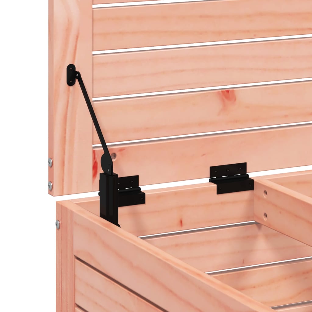 vidaXL Υποπόδιο Κήπου με Μαξιλάρι από Μασίφ Ξύλο Ψευδοτσούγκας