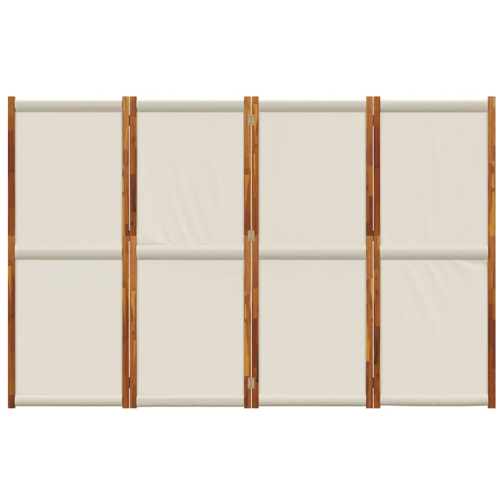 vidaXL Διαχωριστικό Δωματίου με 4 Πάνελ Αν. Γκρι 280 x 180 εκ.