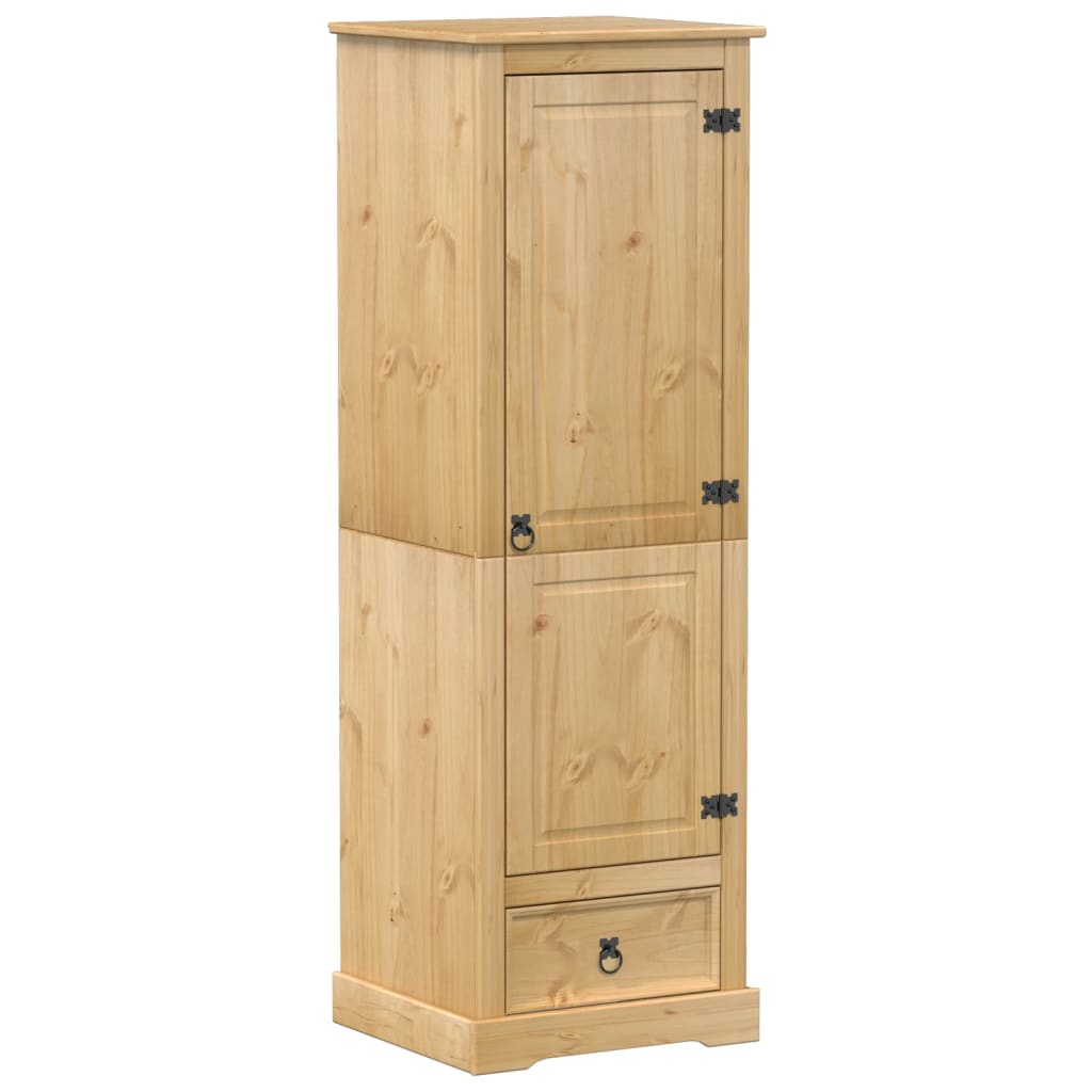 vidaXL Ντουλάπα Corona 55x50x170 εκ. από Μασίφ Ξύλο Πεύκου