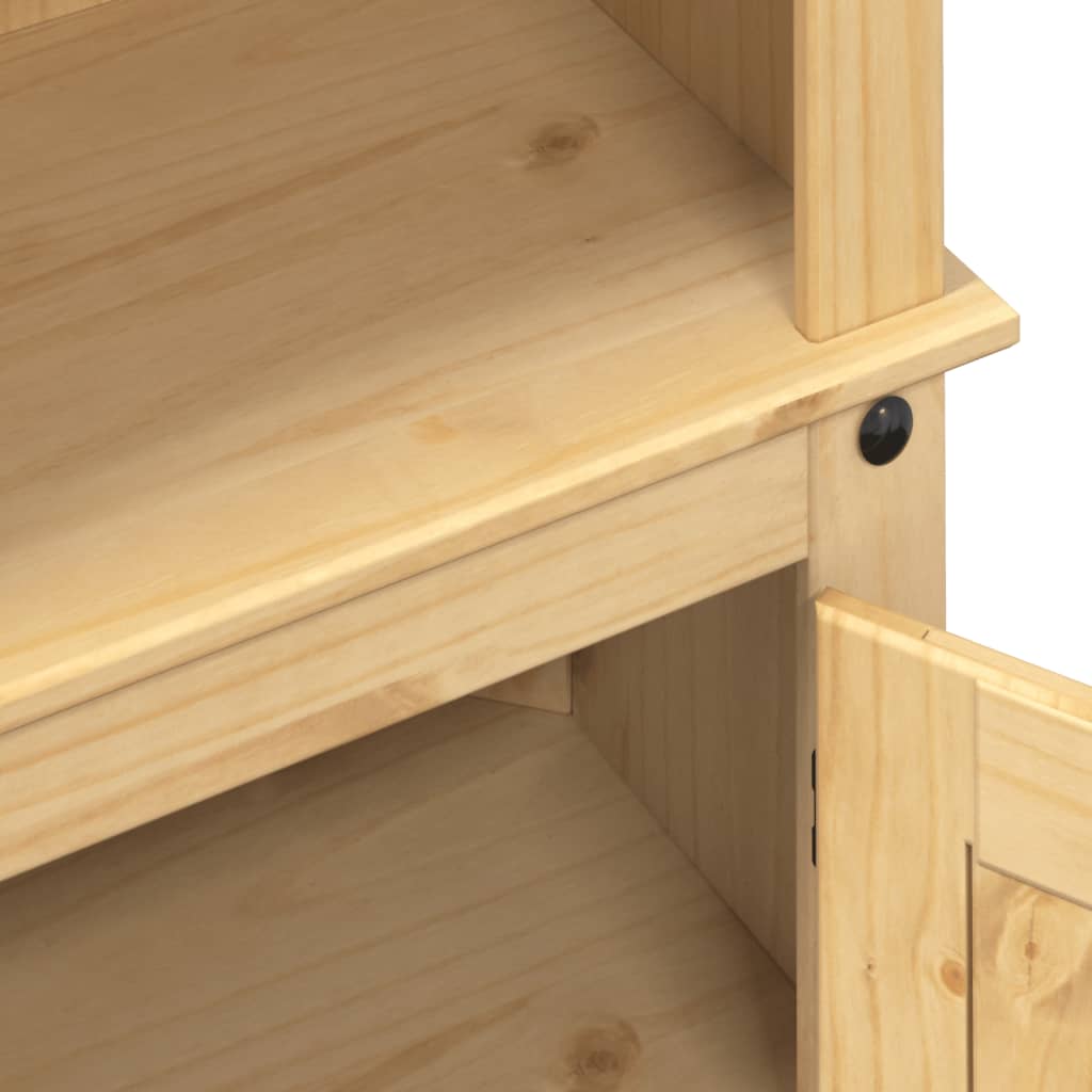 vidaXL Ντουλάπι Corona 74 x 38 x 170 εκ. από Μασίφ Ξύλο Πεύκου