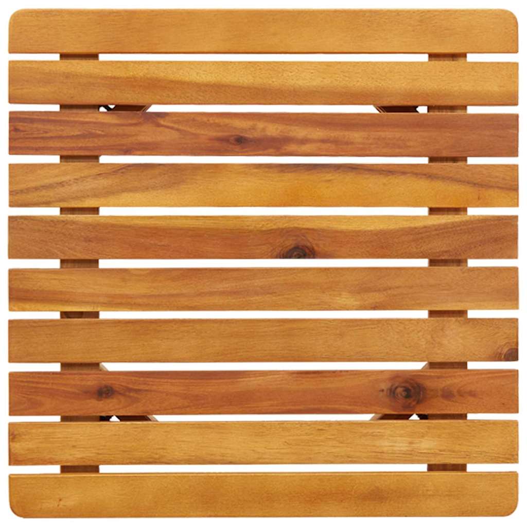 vidaXL Σετ Εξωτερικής Τραπέζης Καφέ Στερεό Ξύλο Ακακίας