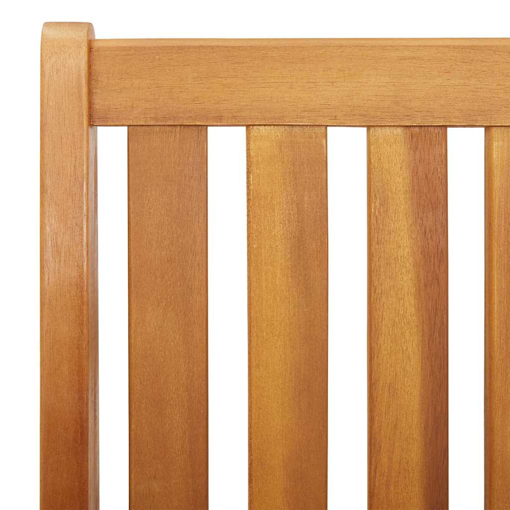 vidaXL Σετ Εξωτερικής Τραπέζης 2 pcs Καφέ Στερεό Ξύλο Ακακίας