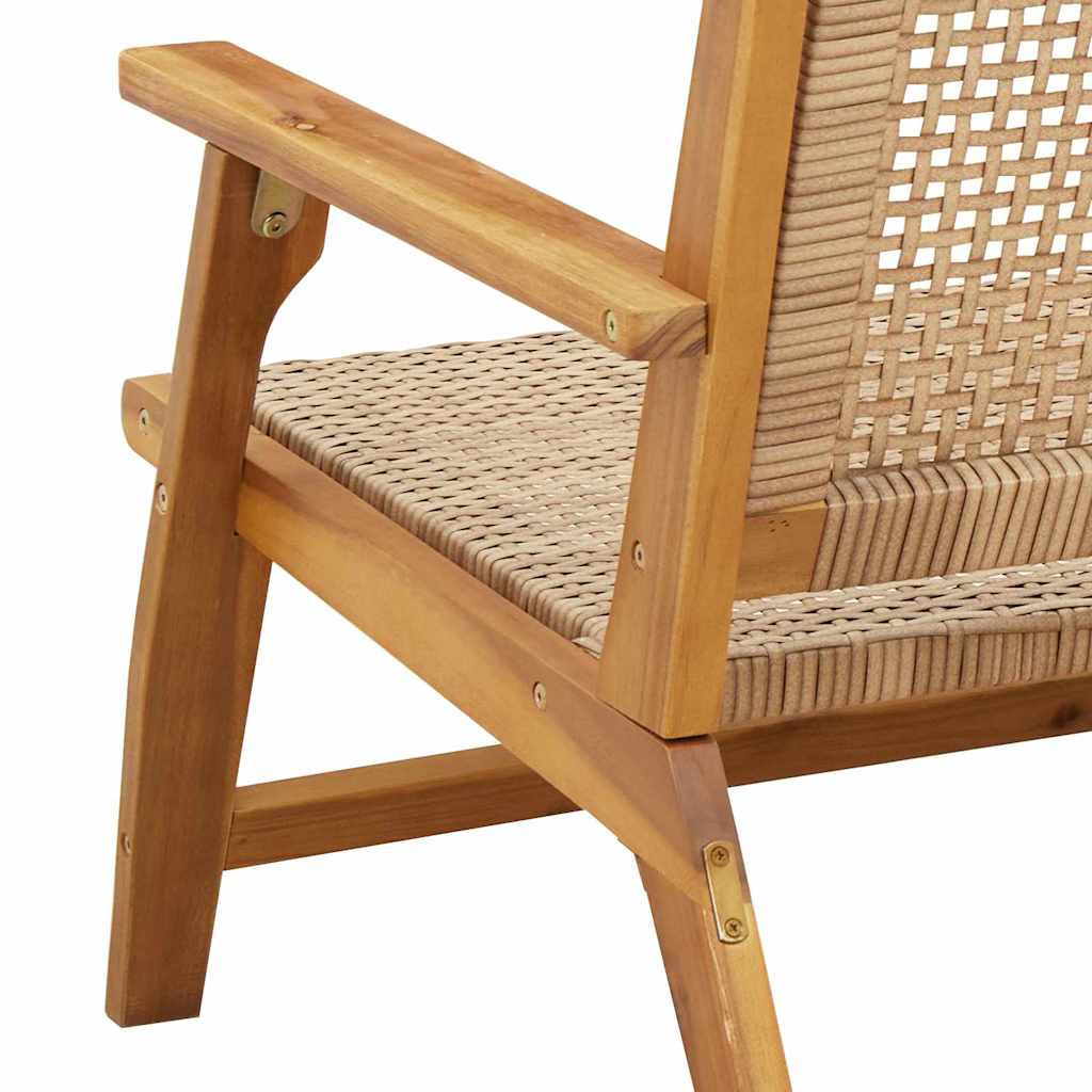 vidaXL Εξωτερικά Έπιπλα 2 pcs Μπεζ 67 x 78 x 73 εκ.
