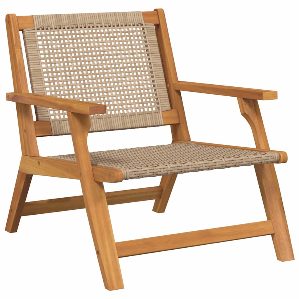vidaXL Εξωτερικά Έπιπλα 2 pcs Μπεζ 67 x 78 x 73 εκ.