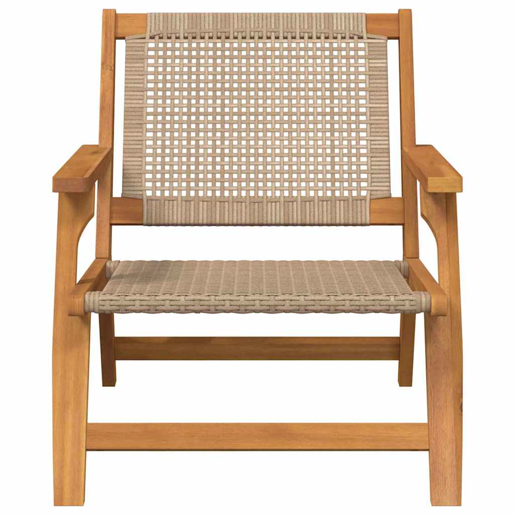 vidaXL Εξωτερικά Έπιπλα 2 pcs Μπεζ 67 x 78 x 73 εκ.