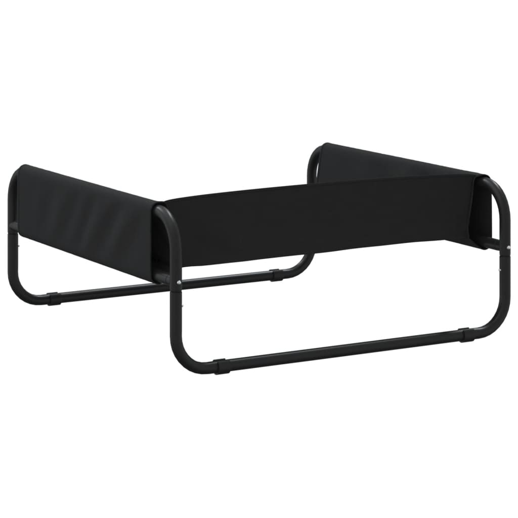 vidaXL Κρεβάτι Σκύλου Υπερυψωμένο Ανθρακί από Ύφασμα Oxford και Ατσάλι