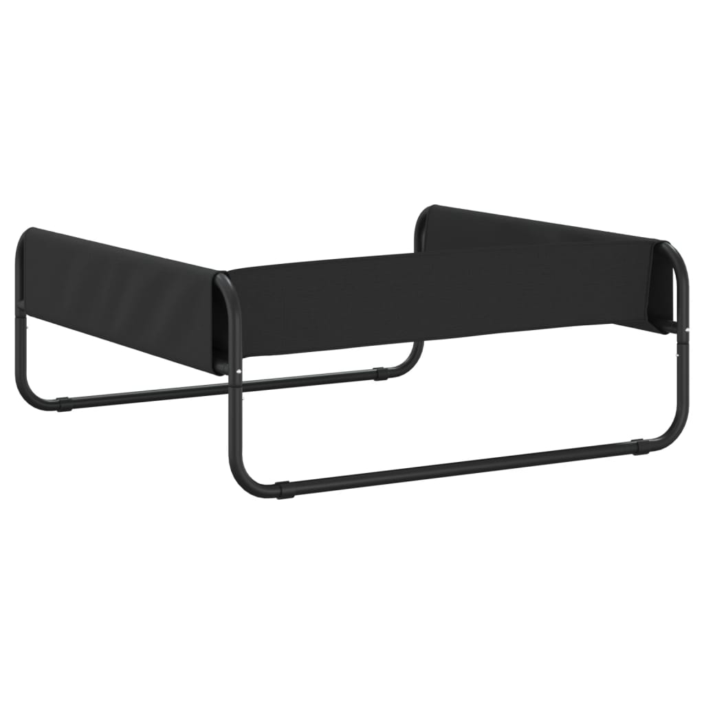 vidaXL Κρεβάτι Σκύλου Υπερυψωμένο Ανθρακί από Ύφασμα Oxford και Ατσάλι