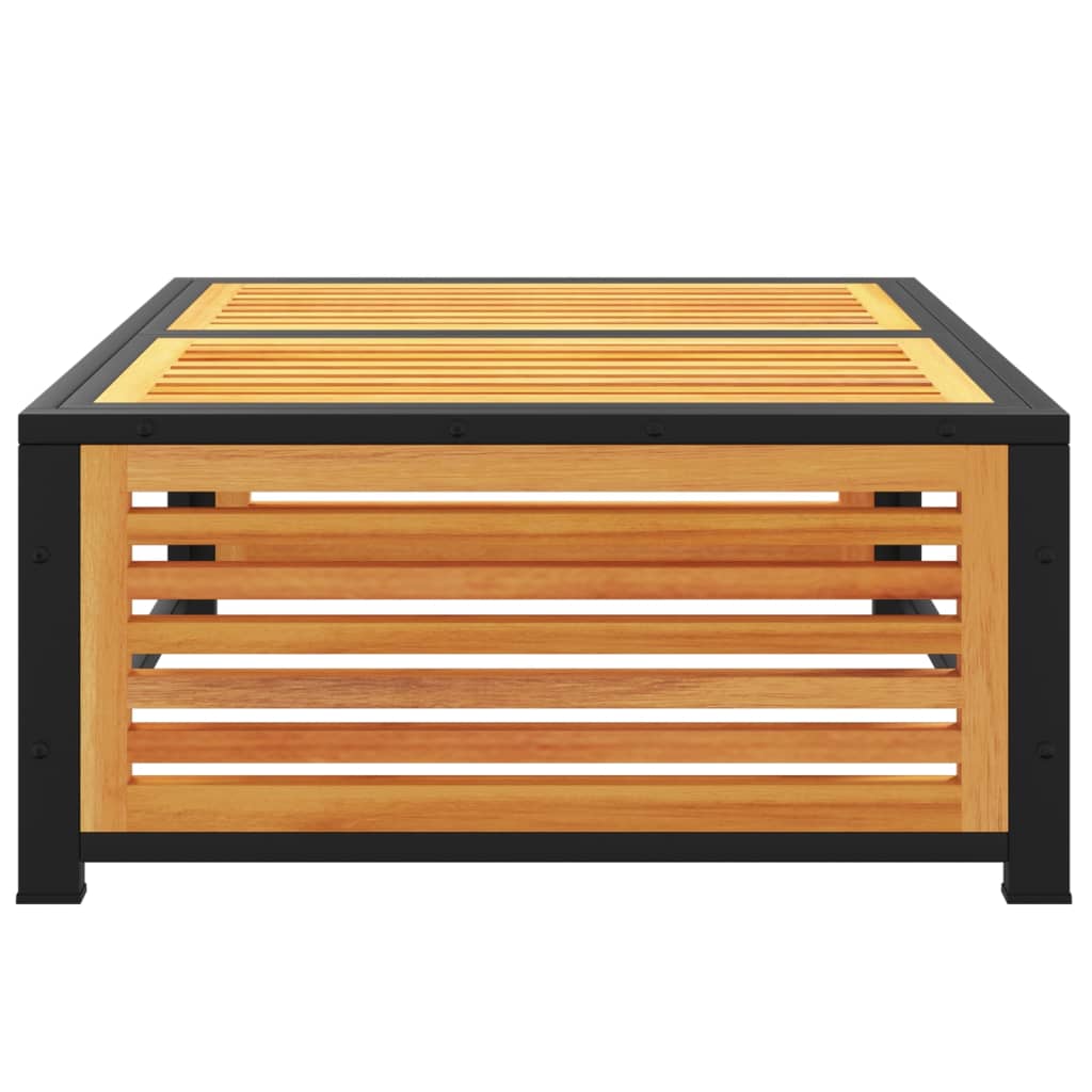 vidaXL Τραπέζι Κήπου 68 x 68 x 30 εκ. από Μασίφ Ξύλο Ακακίας