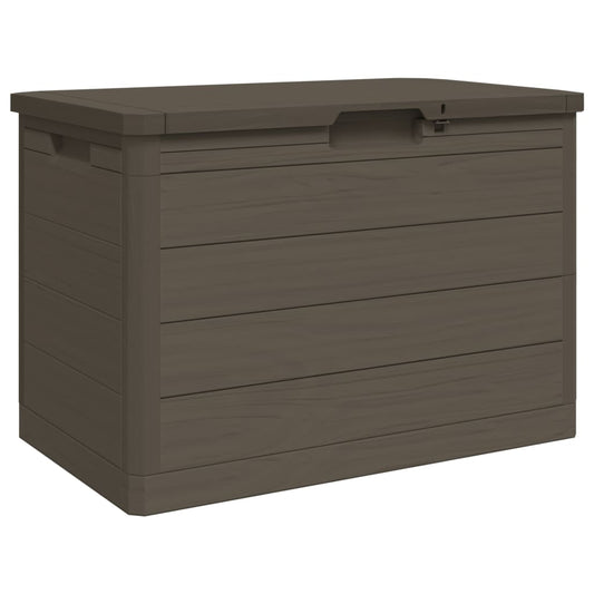 vidaXL Κουτί Μαξιλαριών Εξ Χώρου Καφέ 77,5x44,5x53εκ Πολυπροπυλένιο