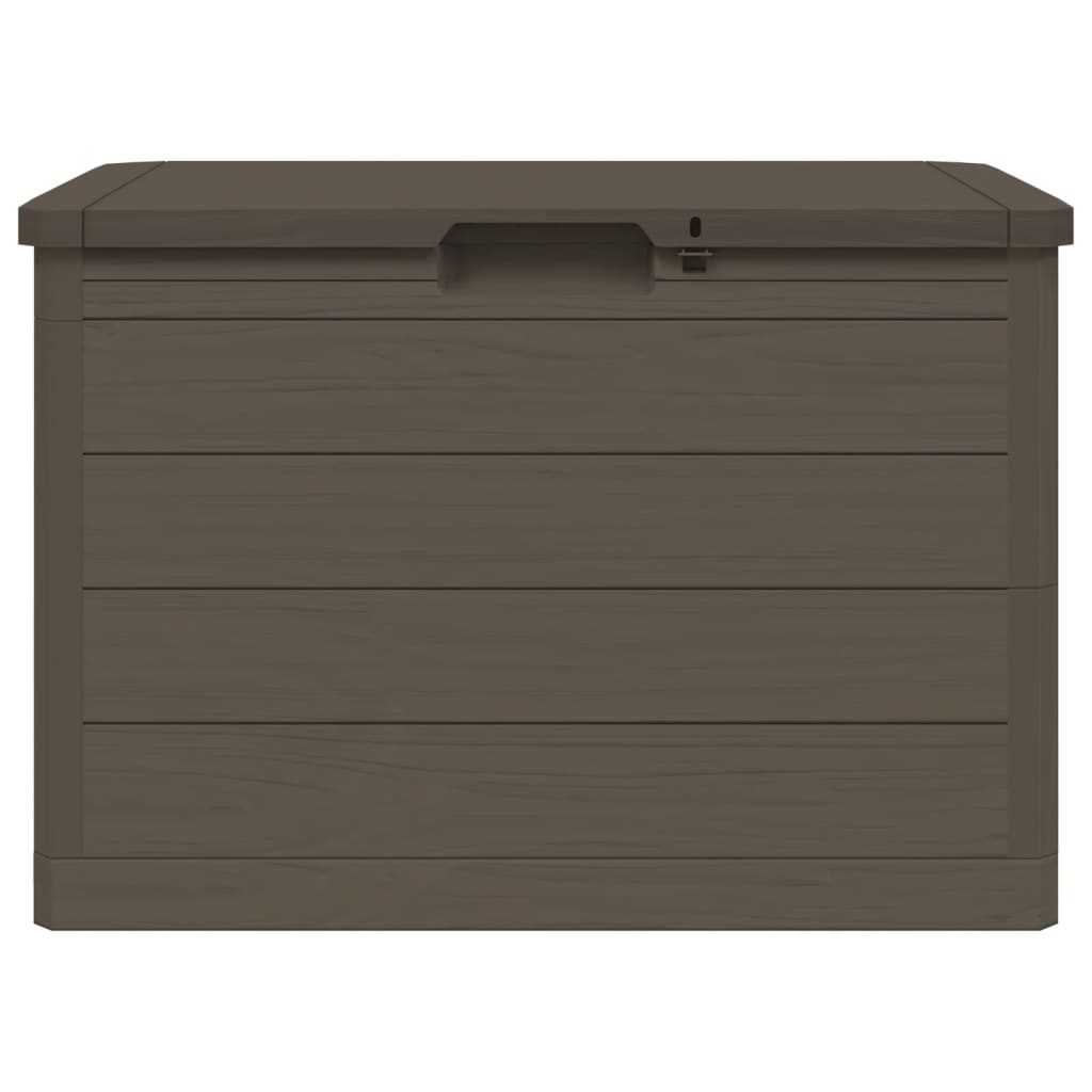 vidaXL Κουτί Μαξιλαριών Εξ Χώρου Καφέ 77,5x44,5x53εκ Πολυπροπυλένιο