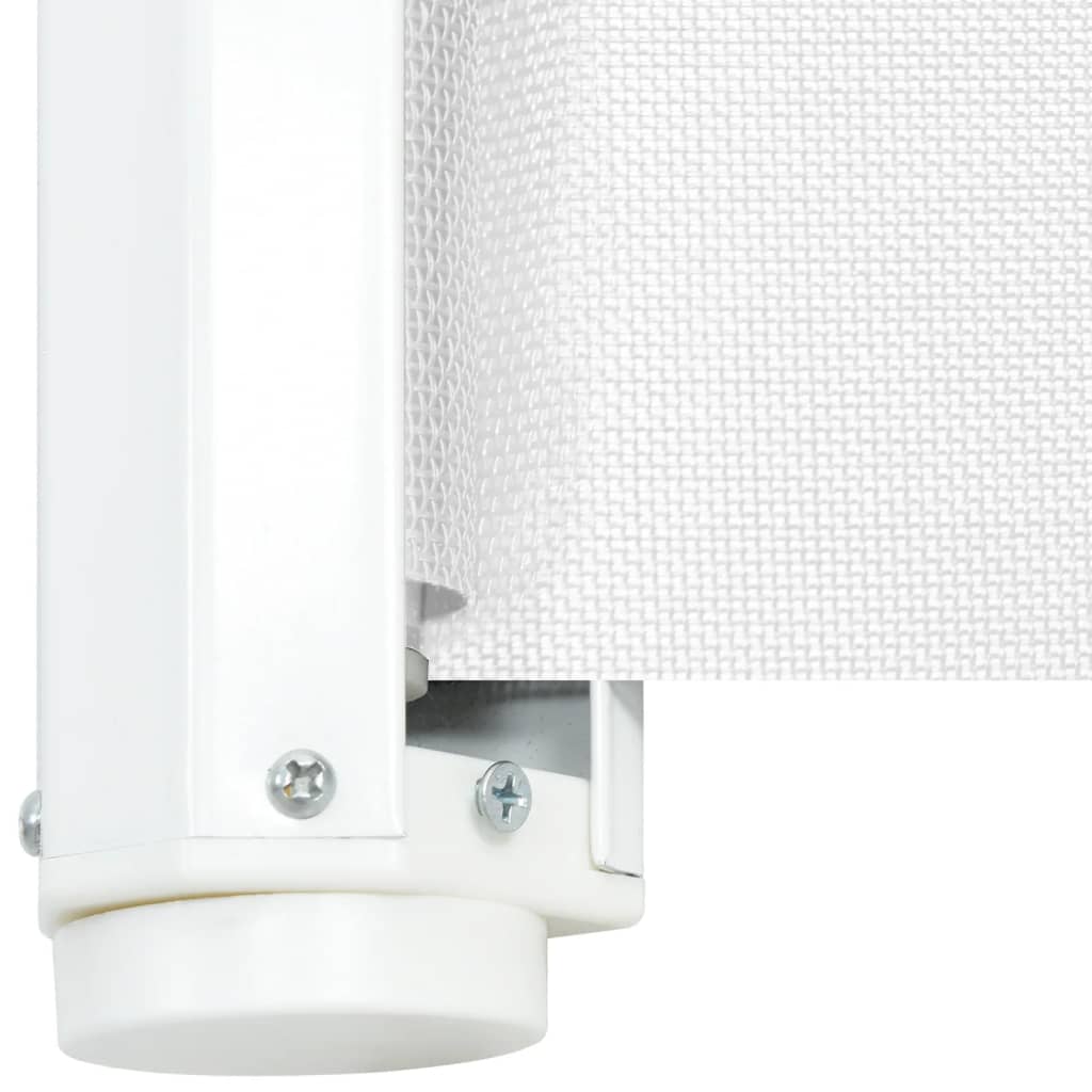 vidaXL Πόρτα για Κατοικίδια Ανασυρόμενη Λευκό 82,5 x 125 εκ.