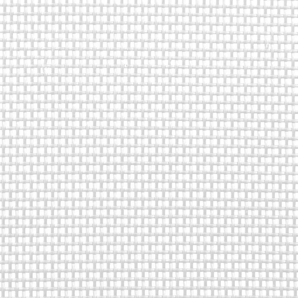 vidaXL Πόρτα για Κατοικίδια Ανασυρόμενη Λευκό 117,5x125 εκ.