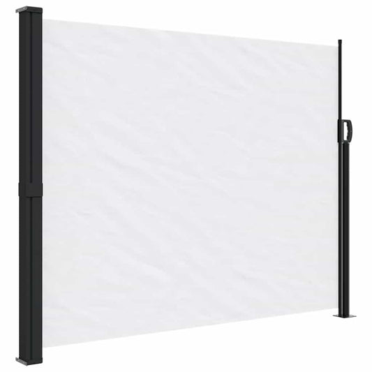 vidaXL Σκίαστρο Πλαϊνό Συρόμενο Λευκό 170 x 300 εκ.