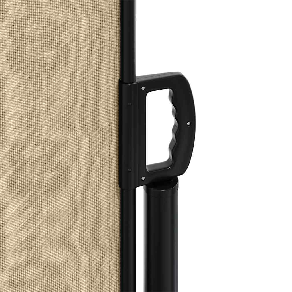 vidaXL Σκίαστρο Πλαϊνό Συρόμενο Μπεζ 180 x 300 εκ.