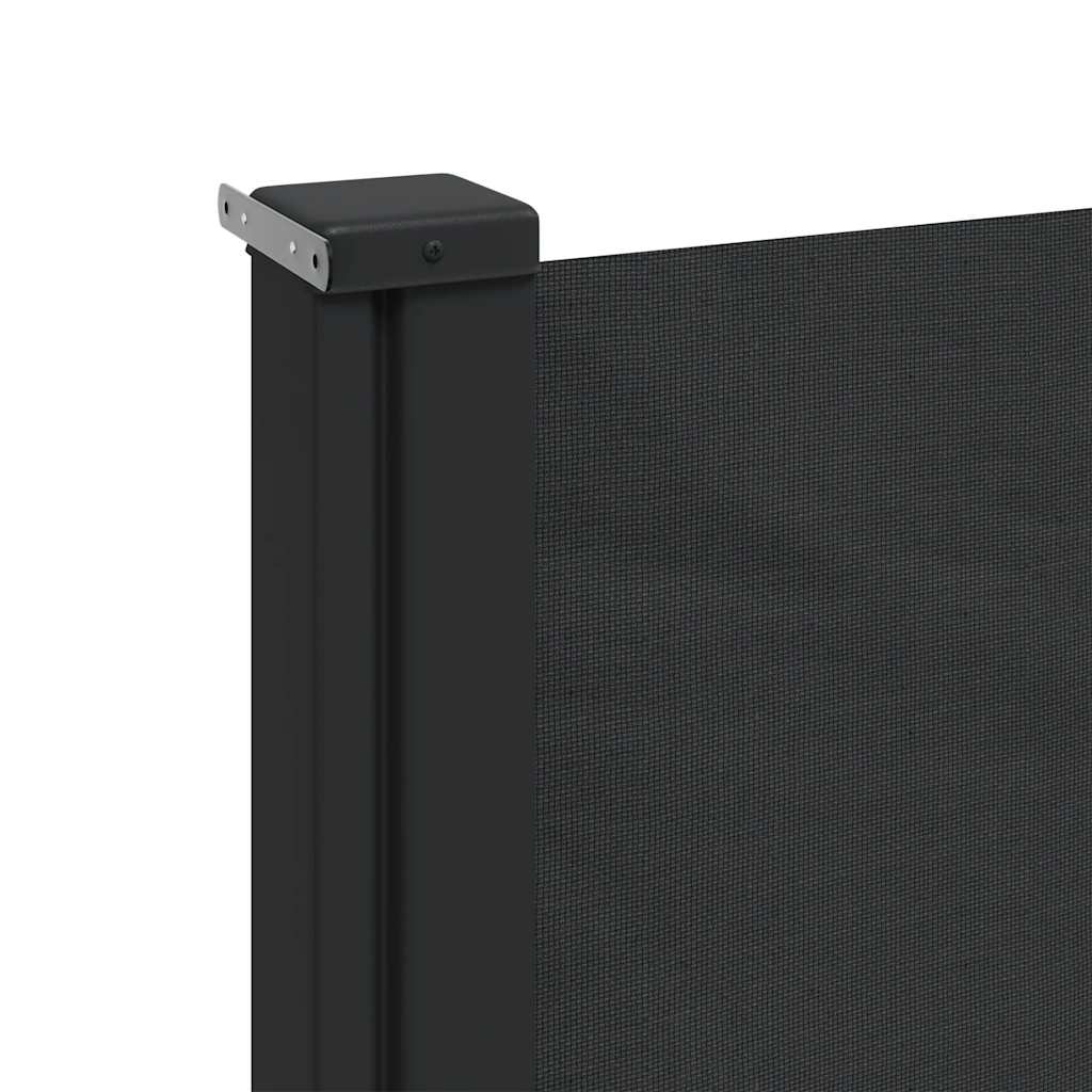 vidaXL Σκίαστρο Πλαϊνό Συρόμενο Μαύρο 220 x 300 εκ.