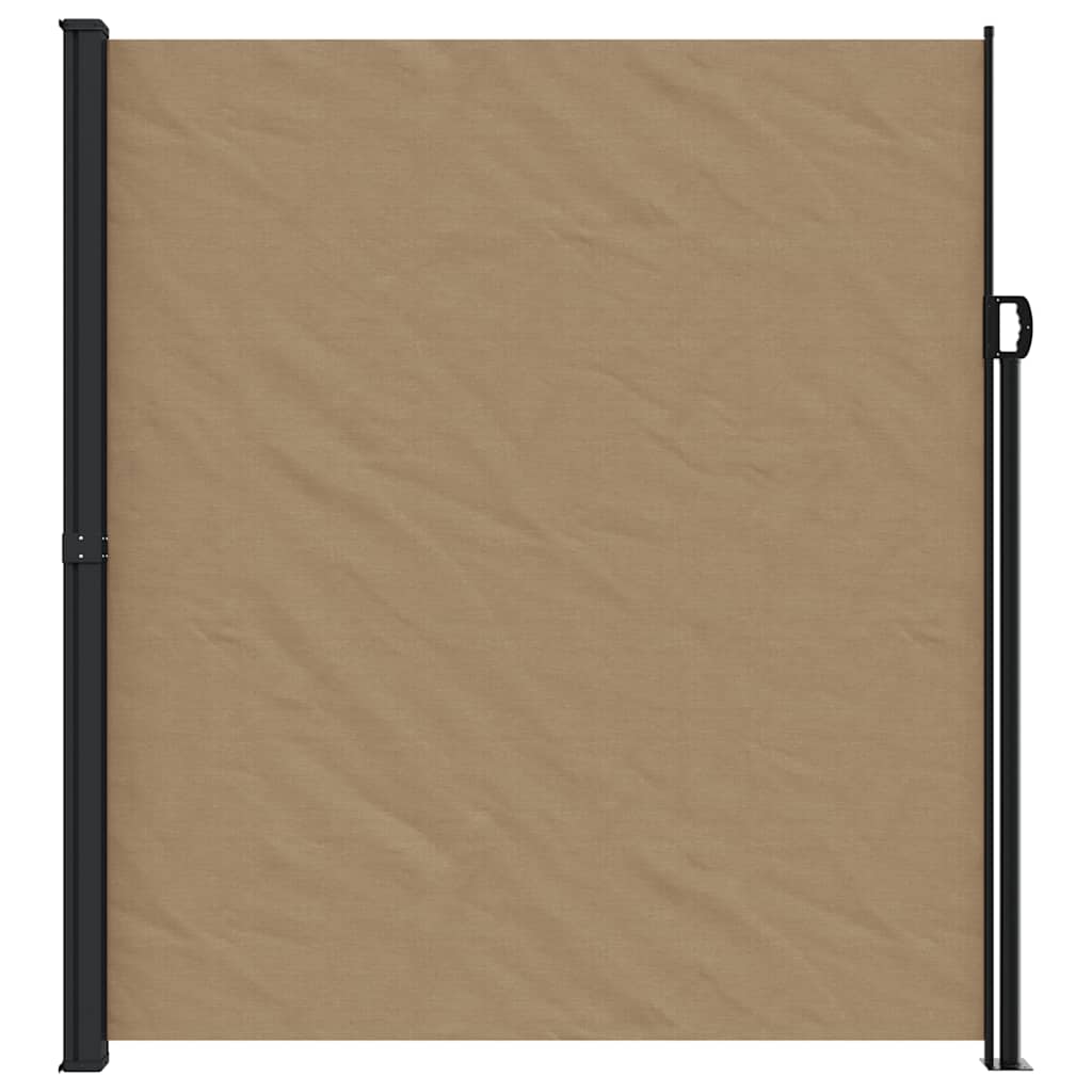 vidaXL Σκίαστρο Πλαϊνό Συρόμενο Taupe 220 x 500 εκ.