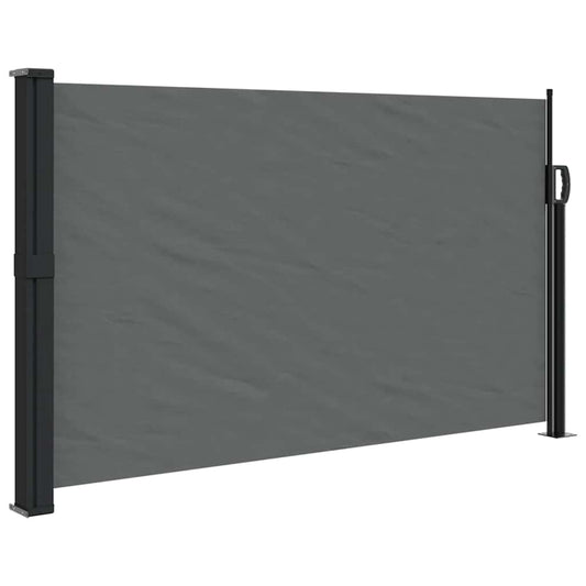 vidaXL Πτυσσόμενη Πλαϊνή Τέντα Ανθρακί 120x600 εκ.