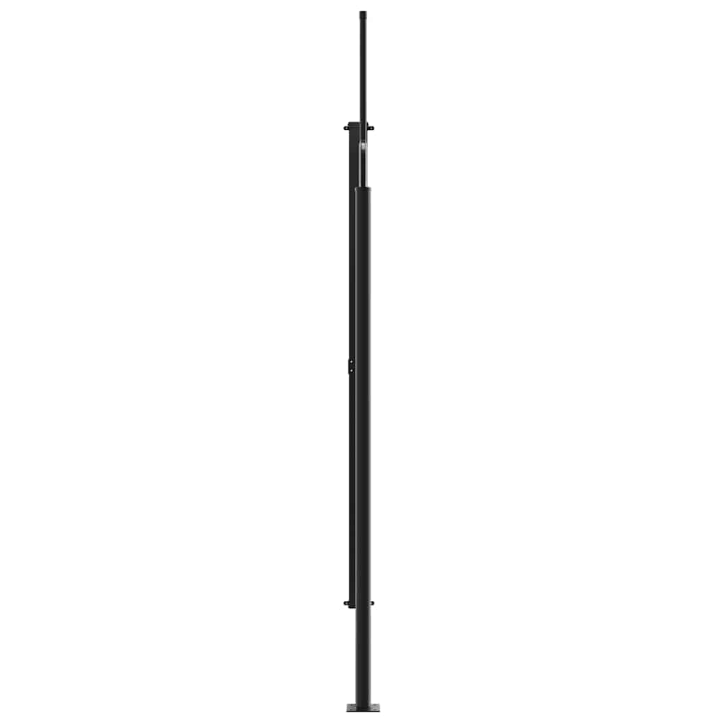 vidaXL Σκίαστρο Πλαϊνό Συρόμενο Ανθρακί 220 x 600 εκ.