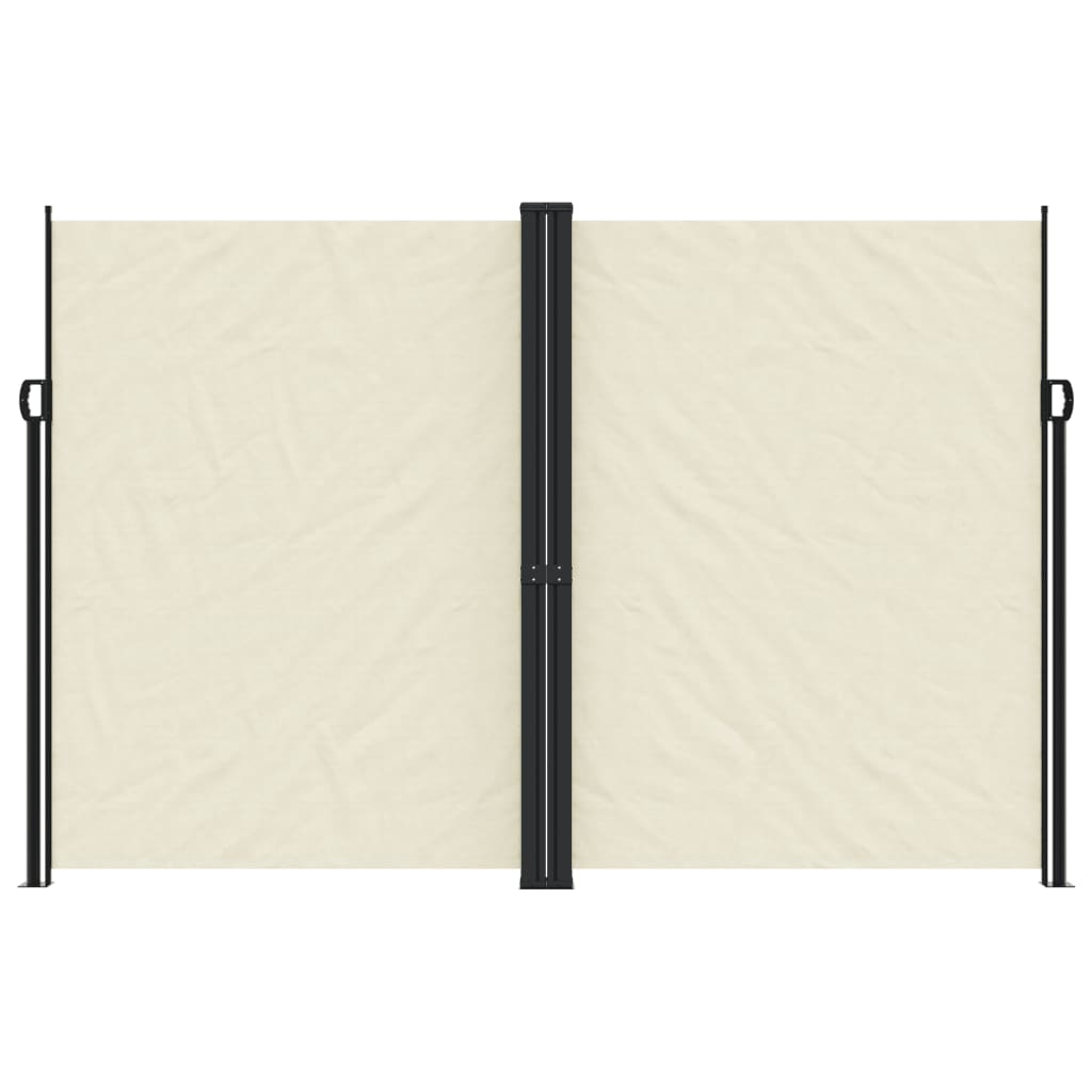 vidaXL Σκίαστρο Πλαϊνό Συρόμενο Κρεμ 220 x 600 εκ.