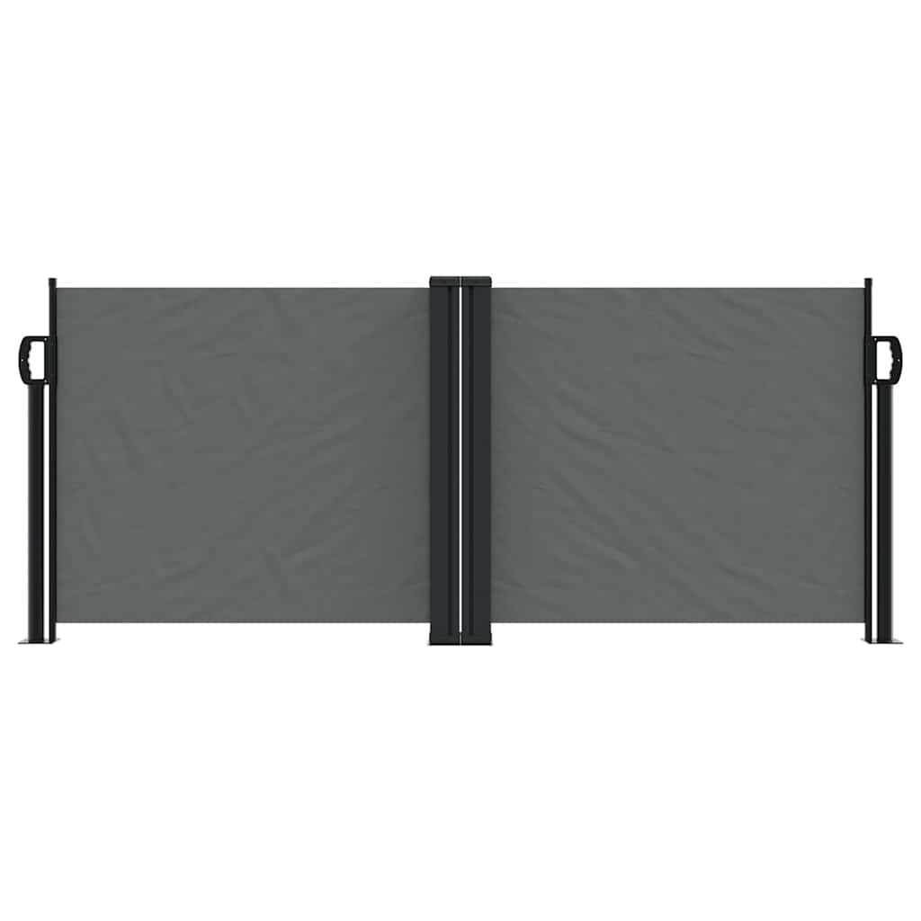 vidaXL Σκίαστρο Πλαϊνό Συρόμενο Ανθρακί 100 x 1000 εκ.