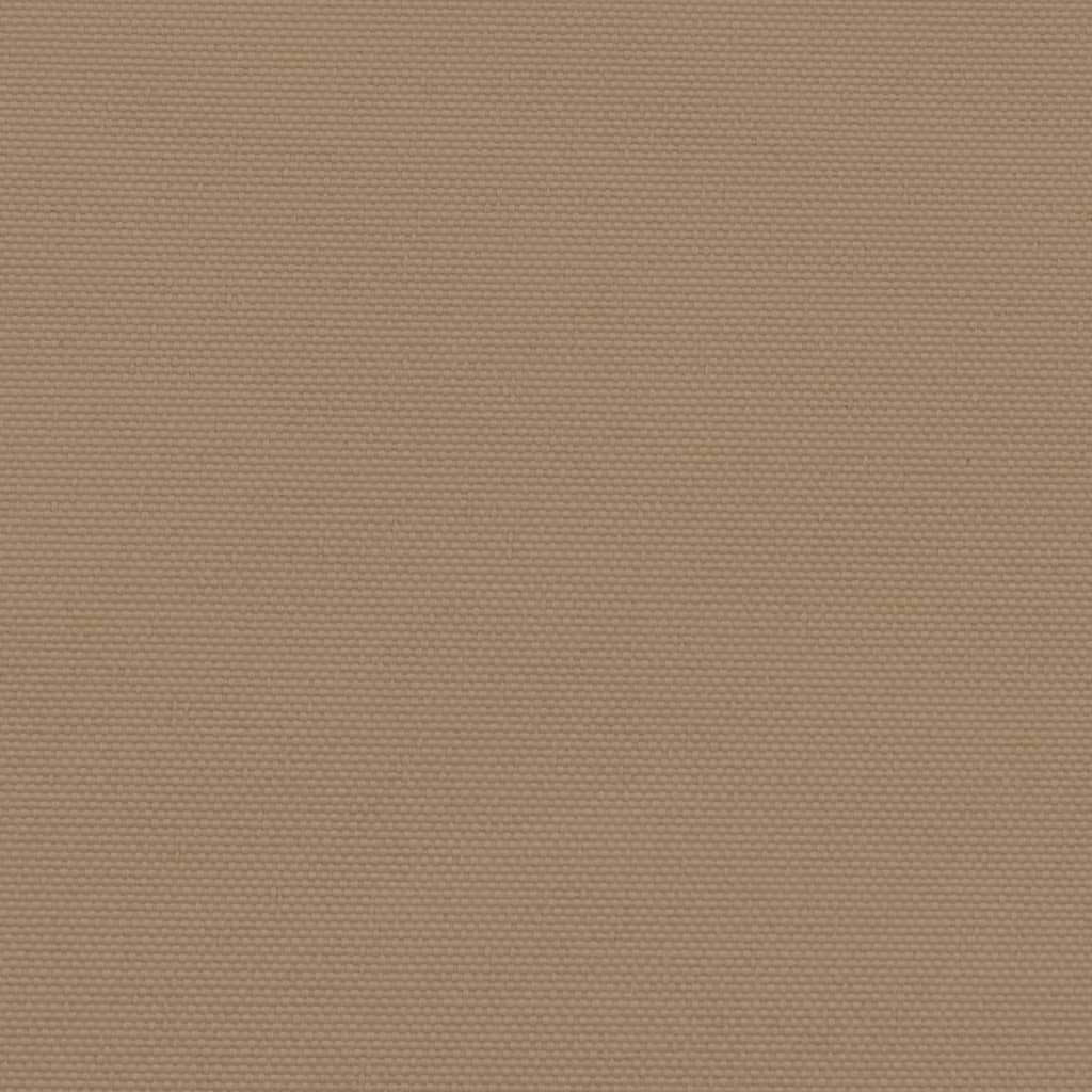 vidaXL Σκίαστρο Πλαϊνό Συρόμενο Taupe 100 x 1000 εκ.