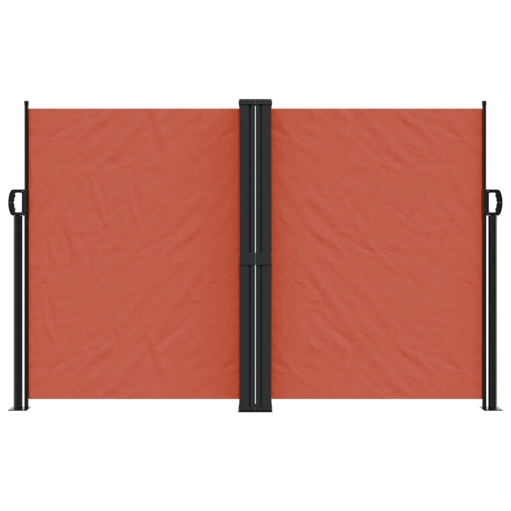 vidaXL Σκίαστρο Πλαϊνό Συρόμενο Τερακότα 160 x 1000 εκ.