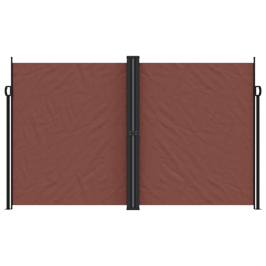 vidaXL Σκίαστρο Πλαϊνό Συρόμενο Καφέ 200 x 1000 εκ.