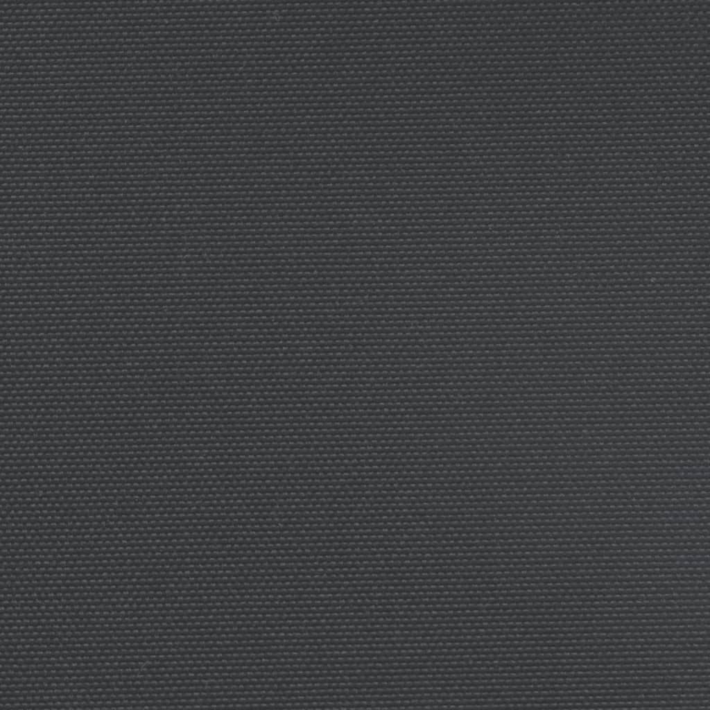 vidaXL Σκίαστρο Πλαϊνό Συρόμενο Μαύρο 120 x 1200 εκ.