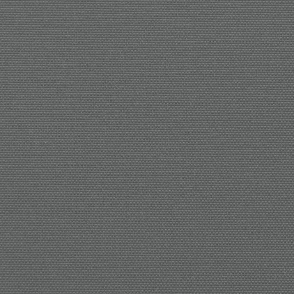 vidaXL Σκίαστρο Πλαϊνό Συρόμενο Ανθρακί 140 x 1200 εκ.