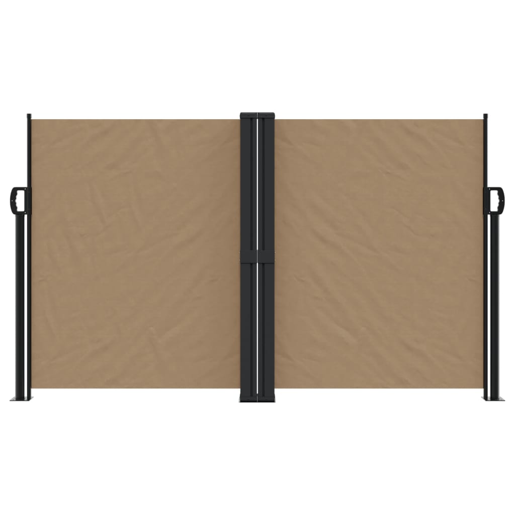 vidaXL Σκίαστρο Πλαϊνό Συρόμενο Taupe 140 x 1200 εκ.