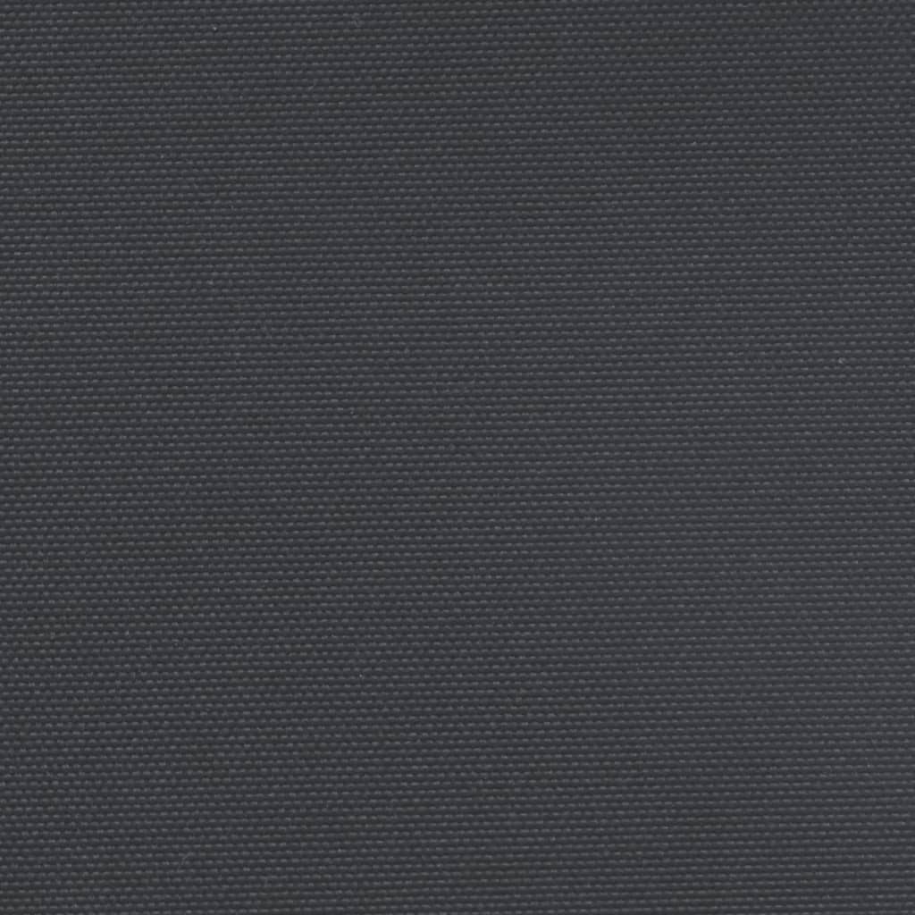 vidaXL Σκίαστρο Πλαϊνό Συρόμενο Μαύρο 180 x 1200 εκ.