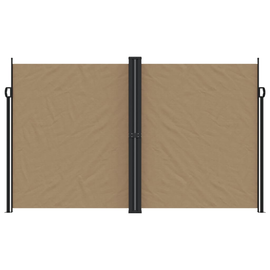 vidaXL Σκίαστρο Πλαϊνό Συρόμενο Μπεζ 200x1200 εκ.