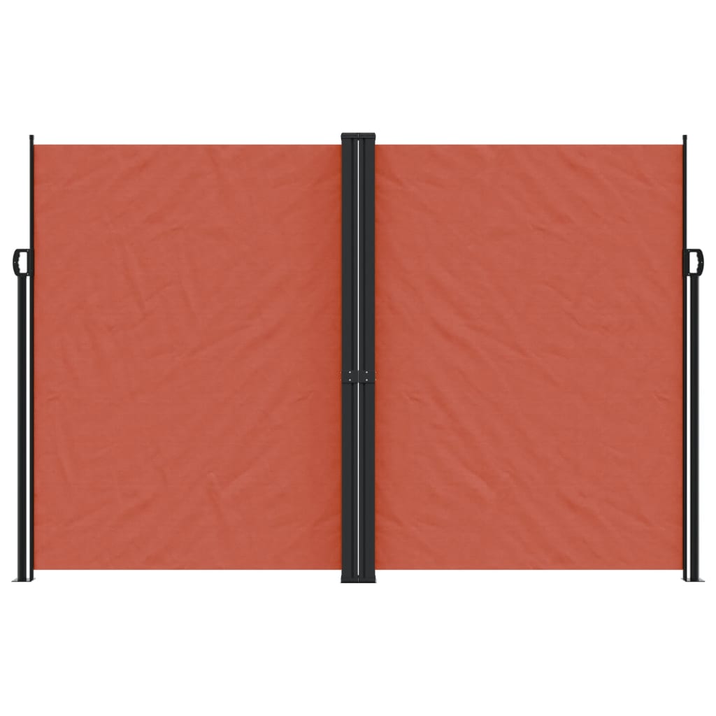 vidaXL Σκίαστρο Πλαϊνό Συρόμενο Τερακότα 220x1200 εκ.