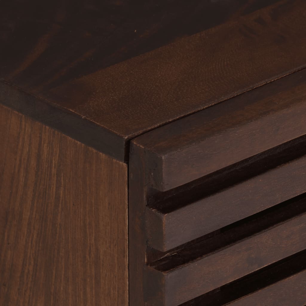 vidaXL Κομοδίνα 2 τεμ. 40 x 34 x 46 εκ. από Μασίφ Ξύλο Μάνγκο