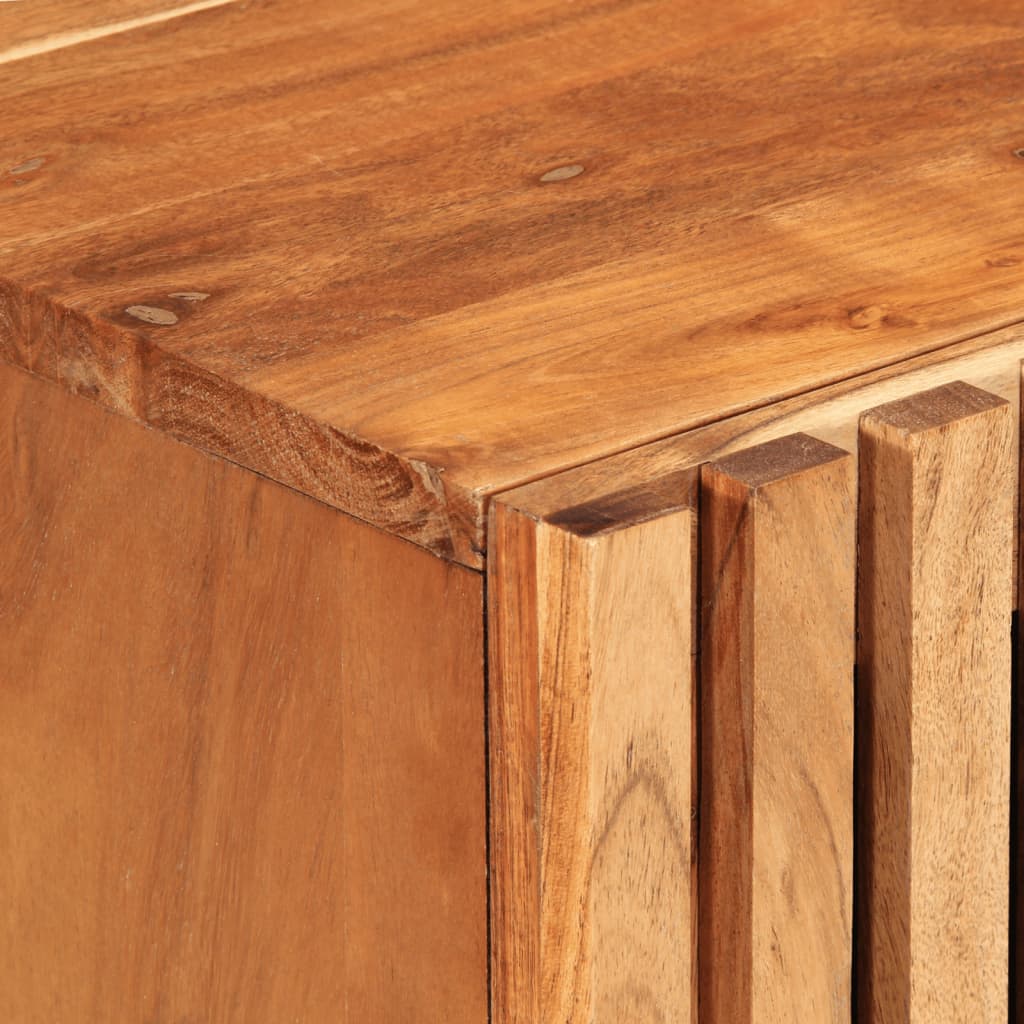 vidaXL Ντουλάπι 60 x 34 x 75 εκ. από Μασίφ Ξύλο Ακακίας