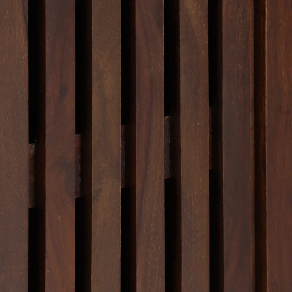 vidaXL Ντουλάπι Καφέ 60 x 34 x 75 εκ. από Μασίφ Ξύλο Μάνγκο