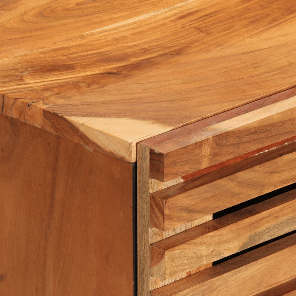 vidaXL Ντουλάπι 60 x 34 x 75 εκ. από Μασίφ Ξύλο Ακακίας